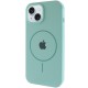 Чохол Silicone Case Full Protective (AA) with MagSafe для Apple iPhone 15 (6.1") Бірюзовий / Light Turquoise