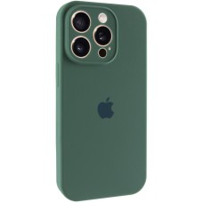 Чохол Silicone Case Full Camera Protective (AA) для Apple iPhone 14 Pro (6.1") Зелений / Pine green