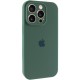 Чохол Silicone Case Full Camera Protective (AA) для Apple iPhone 14 Pro (6.1") Зелений / Pine green