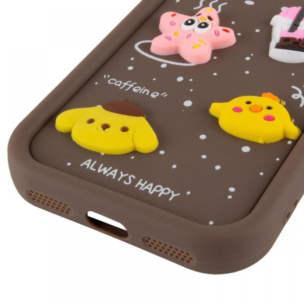 Чохол TPU Toys Case with Ears для Apple iPhone 12 Pro Max (6.7") Brown