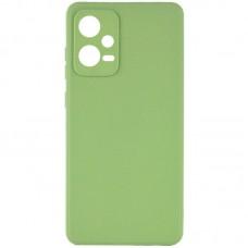 Силіконовий чохол Candy Full Camera для Xiaomi Redmi Note 12 Pro 5G Фісташковий