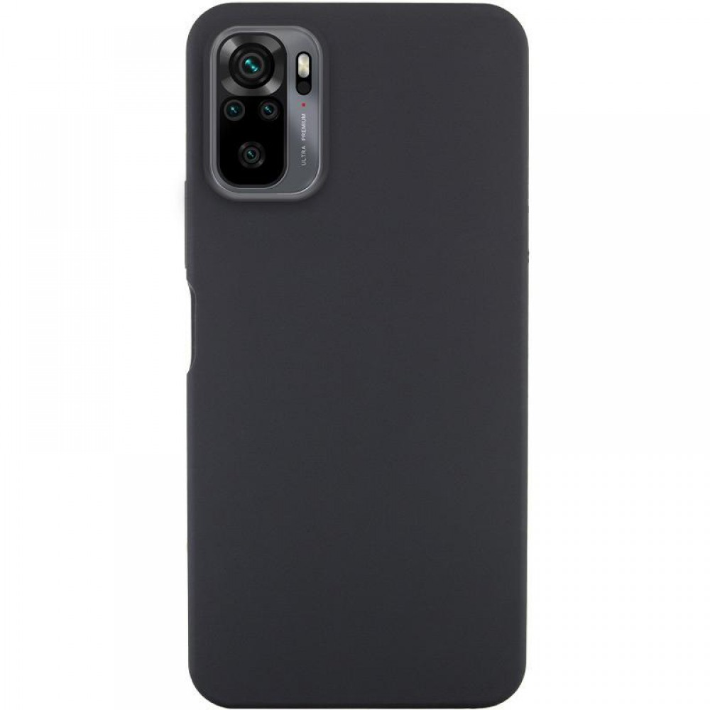 Чохол Silicone Cover Ummi Lakshmi (AA) для Xiaomi Redmi Note 10 / Note 10s / Poco M5s Чорний / Black