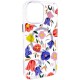 TPU+PC чохол Clear Garden with MagSafe для Apple iPhone 16 (6.1") Tropical Art