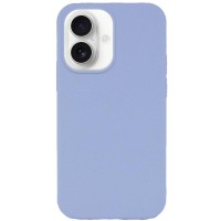Чохол Silicone Case Full Protective (AA) NO LOGO для Apple iPhone 16 (6.1") Блакитний / Lilac Blue