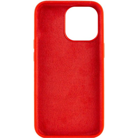 Чохол Silicone Case Full Protective (AA) NO LOGO для Apple iPhone 13 Pro Max (6.7") Червоний / Red