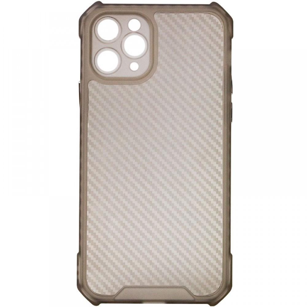 Чохол TPU Ease Carbon color series для Apple iPhone 11 Pro Max (6.5") Чорний / Прозорий