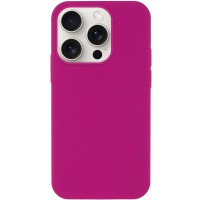 Чохол Silicone Case Full Protective (AA) NO LOGO для Apple iPhone 16 Pro (6.3") Малиновий / Dragon Fruit