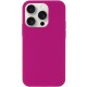Чохол Silicone Case Full Protective (AA) NO LOGO для Apple iPhone 16 Pro (6.3") Малиновий / Dragon Fruit