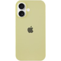 Чохол Silicone Case Full Protective (AA) для Apple iPhone 16 (6.1") Жовтий / Mellow Yellow
