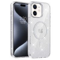 Чохол TPU Eclipse Sparkle (MagFit) для Apple iPhone 11 (6.1") Clear