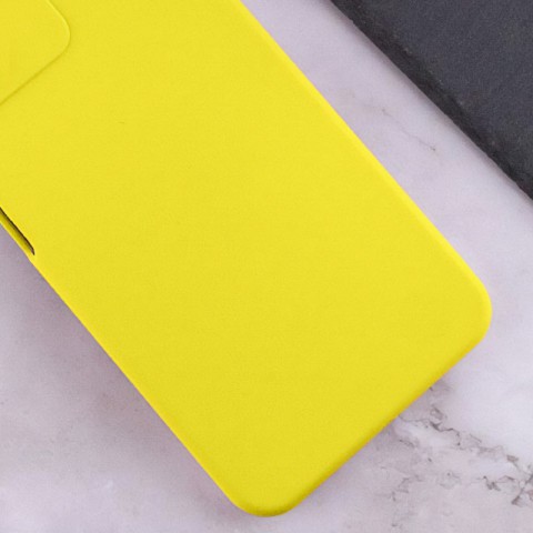 Чохол Silicone Cover Lakshmi Full Camera (AAA) для Xiaomi Redmi 13 4G / Poco M6 4G Жовтий / Yellow