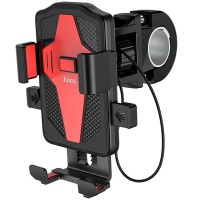 Вело- Мото- тримач Hoco CA73 Flying Чорно - червоний