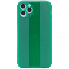 Чохол TPU Glossy Line Full Camera для Apple iPhone 12 Pro Max (6.7") Зелений