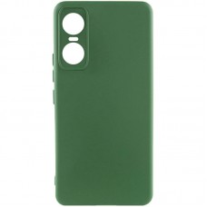 Чохол Silicone Cover Lakshmi Full Camera (A) для Tecno Pop 6 Pro Зелений / Dark green