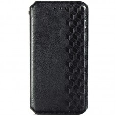Шкіряний чохол книжка GETMAN Cubic (PU) для Samsung Galaxy A03s Чорний
