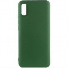 Чохол Silicone Cover Lakshmi (AA) для Xiaomi Redmi 9A Зелений / Dark green