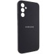 Чохол Silicone Cover Lakshmi Full Camera (AA) with logo для Samsung Galaxy A36 5G / A56 5G Чорний / Black