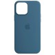 Чохол Silicone Case Full Protective (AA) для Apple iPhone 15 Pro Max (6.7") Синій / Blue Jay