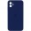 Чохол Silicone Case Square Full Camera Protective (AA) для Apple iPhone 11 (6.1") Темно-синій / Midnight blue