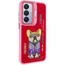 TPU+PC чохол Friends для Samsung Galaxy A16 4G/5G Pink Dog