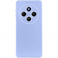Чохол TPU GETMAN Liquid Silk Full Camera для Xiaomi Redmi 14C / Poco C75 Бузковий / Light purple