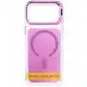Чохол TPU+PC Jewel Sparkle with MagSafe для Apple iPhone 16 (6.1") Pink Ruby