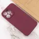 Чохол Silicone Case Full Camera Protective (AA) NO LOGO для Apple iPhone 15 Pro (6.1") Бордовий / Plum