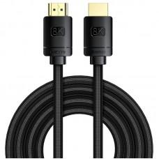 Дата кабель Baseus HDMI High Definition 8KHDMI To 8KHDMI (1m) (CAKGQ-J01) Чорний