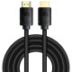 Дата кабель Baseus HDMI High Definition 8KHDMI To 8KHDMI (1m) (CAKGQ-J01) Чорний