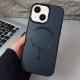 Чохол TPU+PC Carbon Mirage with MagSafe для Apple iPhone 15 (6.1") Black
