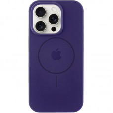 Чохол Silicone Case Full Protective (AA) with MagSafe для Apple iPhone 15 Pro Max (6.7") Фіолетовий / Elderberry