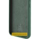 Чохол Silicone Cover Lakshmi Full Camera (AAA) для Motorola Moto G75 5G Зелений / Cyprus Green