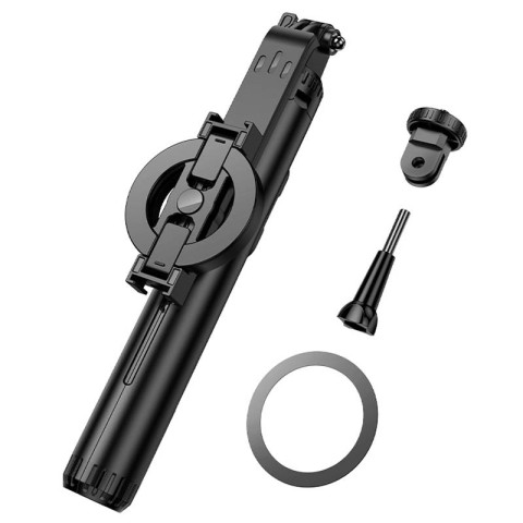 Монопод для селфі Hoco K25 magnetic трипод + знімний BT пульт Black