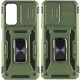 Ударостійкий чохол Camshield Army Ring для Xiaomi Redmi Note 11 (Global) / Note 11S / Note 12S Оливковий / Army Green