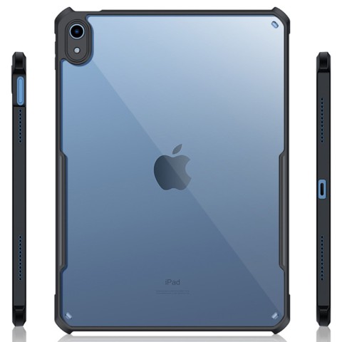 TPU+PC чохол Xundd c посиленими кутами для Apple iPad 10.9" (2022-24) / 11" (A16) 2025 Чорний