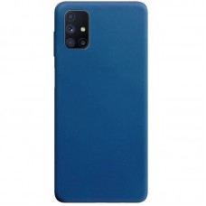 Силіконовий чохол Candy для Samsung Galaxy M51 Синій