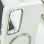 TPU чохол Bonbon Metal Style with MagSafe для Samsung Galaxy S24+ Білий / White