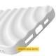 Чохол TPU MonoWave для Apple iPhone 15 (6.1") White