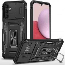 Ударостійкий чохол Camshield Army Ring для Samsung Galaxy S24 Чорний / Black