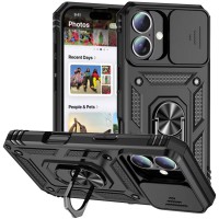 Чохол Ummi Camshield Serge Ring для Apple iPhone 16 (6.1") Чорний / Black