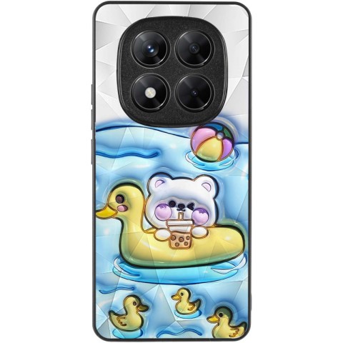 TPU+PC чохол Prisma Fluffie для Xiaomi Redmi Note 14 Pro 4G Ducklings