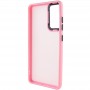 Чохол TPU+PC Lyon Frosted для Samsung Galaxy S20 FE Pink