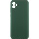 Чохол Silicone Cover Ummi Lakshmi Full Camera (AA) для Samsung Galaxy A05 Зелений / Dark green