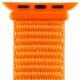 Ремінець Nylon для Apple watch 38mm/40mm/41mm Помаранчевий / Orange