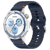 Силіконовий ремінець Wavy для Smart Watch 22mm Midnight Blue