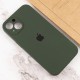 Чохол Silicone Case Full Camera Protective (AA) для Apple iPhone 14 Plus (6.7") Зелений / Cyprus Green