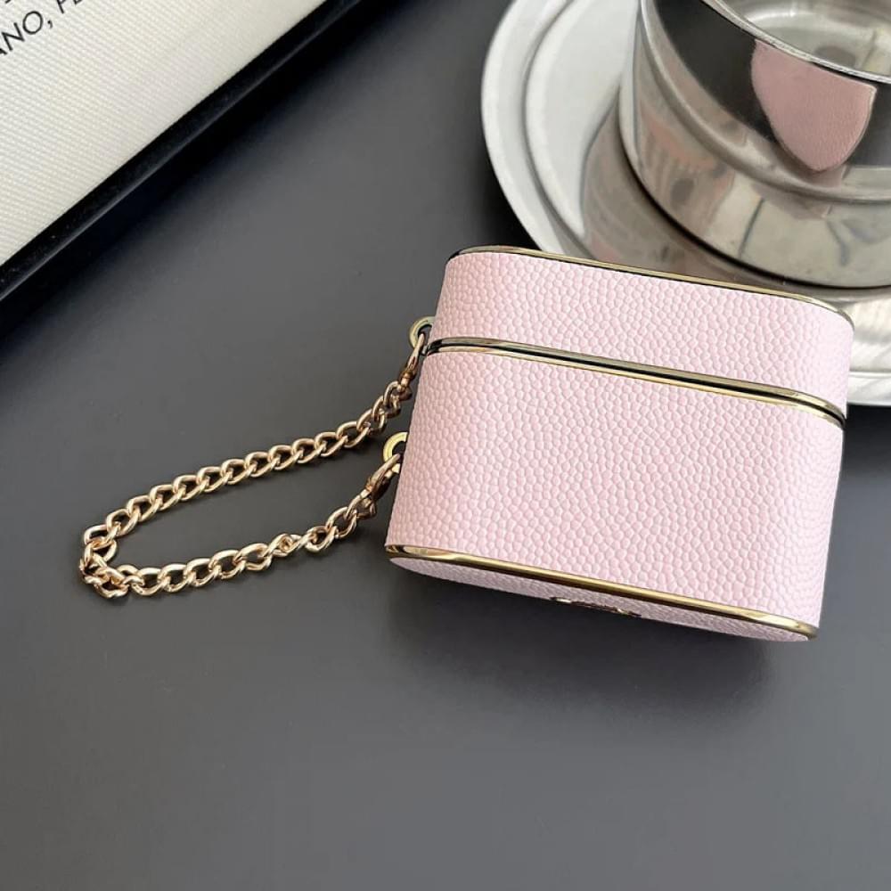 Кожаный футляр Suitcase для наушников AirPods 3