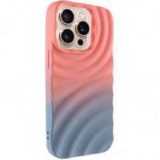 Чохол TPU ColorWave для Apple iPhone 14 Pro Max (6.7") Peach / Sky