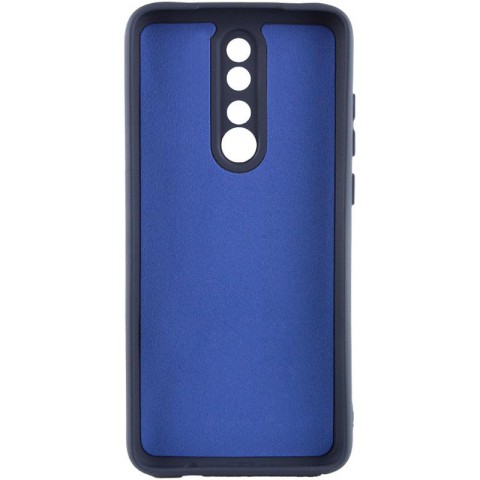 Чохол TPU GETMAN Liquid Silk Full Camera для Xiaomi Redmi 8 Синій / Midnight Blue