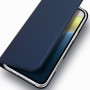 Чохол-книжка Dux Ducis з кишенею для візиток для Apple iPhone 16 (6.1") Синій